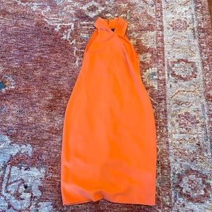 Beautiful orange dress